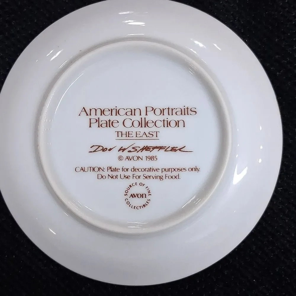 American Portraits‎ Plate collection - 5 pc. Avon 1985